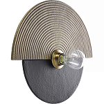 Круглый настенный фактурный светильник Textured Disc варинант исполнения - 1 | Loft Concept в Санкт-петербурге