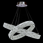 Люстра на 2 кольца с текстурной огранкой Reflection of Reality варинант исполнения - 7 | Loft Concept в Санкт-петербурге