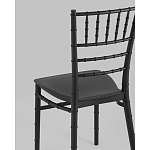 Стул Chiavari пластик черный варинант исполнения - 3 | Loft Concept в Санкт-петербурге