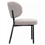 Стул мягкий с серо-бежевой буклированной обивкой Inspiration from Provence варинант исполнения - 2 | Loft Concept в Санкт-петербурге