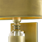 Бра с овальным абажуром на прозрачном основании Masculinity варинант исполнения - 1 | Loft Concept в Санкт-петербурге