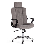 Кресло компьютерное City Chair хром флок варинант исполнения - 2 | Loft Concept в Санкт-петербурге