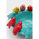 Декоративное дизайнерское блюдо разноцветные попугаи  варинант исполнения - 2 | Loft Concept в Санкт-петербурге