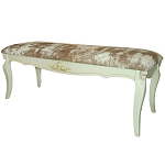 Банкетка велюр в стиле прованс Blaise French Seating Banquette варинант исполнения - 1 | Loft Concept в Санкт-петербурге