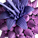 Статуэтка тропический фрукт Tropical Fruit Alien Blue Tulip варинант исполнения - 2 | Loft Concept в Санкт-петербурге