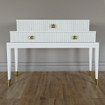Премиальная Консоль с тремя ящиками Elsa Dreams White варинант исполнения - 3 | Loft Concept в Санкт-петербурге
