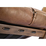 Двухместный диван Duncan винтажная коричневая кожа варинант исполнения - 3 | Loft Concept в Санкт-петербурге