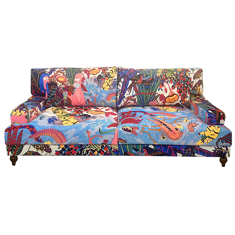 Премиальный Акцентный Диван Simpsons in Paradise Pop Art Sofa Мульти Премиальный Акцентный Диван Simpsons in Paradise Pop Art Sofa Мульти в Санкт-петербурге | Loft Concept