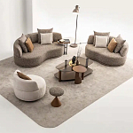 Двухместный диван Calypso варинант исполнения - 4 | Loft Concept в Санкт-петербурге