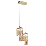 Подвесной светильник волнистой формы из фактурного стекла Wave варинант исполнения - 3 | Loft Concept в Санкт-петербурге