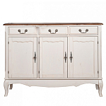 Буфет трехстворчатый с 3-мя ящиками в стиле прованс Interiors Romance варинант исполнения - 1 | Loft Concept в Санкт-петербурге