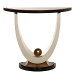 Консоль на полукруглой основе Stylish Pearl варинант исполнения - 2 | Loft Concept в Санкт-петербурге