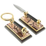 Настольный письменный набор из яшмы Manager Organizer варинант исполнения - 9 | Loft Concept в Санкт-петербурге