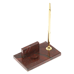 Подставка для телефона с ручкой из натурального камня креноид Natural Stone Stand варинант исполнения - 1 | Loft Concept в Санкт-петербурге