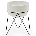 Кашпо Elevated Planters Luna 54 белое варинант исполнения - 1 | Loft Concept в Санкт-петербурге