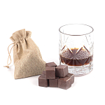 Камни для охлаждения виски из красного лемезита Natural Stone Cube варинант исполнения - 6 | Loft Concept в Санкт-петербурге