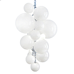 Люстра Grape Balls Белое стекло  варинант исполнения - 2 | Loft Concept в Санкт-петербурге