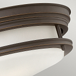 Потолочный светильник для ванных комнат со стеклянным плафоном в форме перевернутого конуса Hinkley варинант исполнения - 23 | Loft Concept в Санкт-петербурге