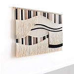 Художественный Гобелен из нитей Макраме Dunes Wall Art варинант исполнения - 1 | Loft Concept в Санкт-петербурге