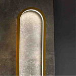 Бра с овальной рамойцвета латунь и черным кругом в центре Midnight Orbit варинант исполнения - 4 | Loft Concept в Санкт-петербурге