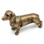 Статуэтка такса с реалистичными деталями и гладкой поверхностью Dachshund Style варинант исполнения - 1 | Loft Concept в Санкт-петербурге