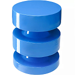 Столик приставной фигурный синий Curly Blue Table варинант исполнения - 1 | Loft Concept в Санкт-петербурге