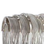 Люстра подвесная с металлическими цепочками и изогнутыми металлическими дугами 72 см Atlantis Chain варинант исполнения - 9 | Loft Concept в Санкт-петербурге