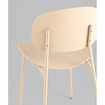 Стул Edie пластик бежевый варинант исполнения - 3 | Loft Concept в Санкт-петербурге