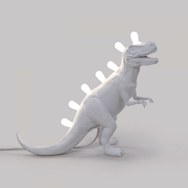 Лампа Seletti Jurassic Lamp Rex Белый в Санкт-петербурге | Loft Concept 