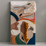 Тканый вручную текстильный гобелен Orchid варинант исполнения - 4 | Loft Concept в Санкт-петербурге