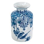 Ваза с мотивами цветущего сада с попугаями Vase Inspired by Nature варинант исполнения - 1 | Loft Concept в Санкт-петербурге