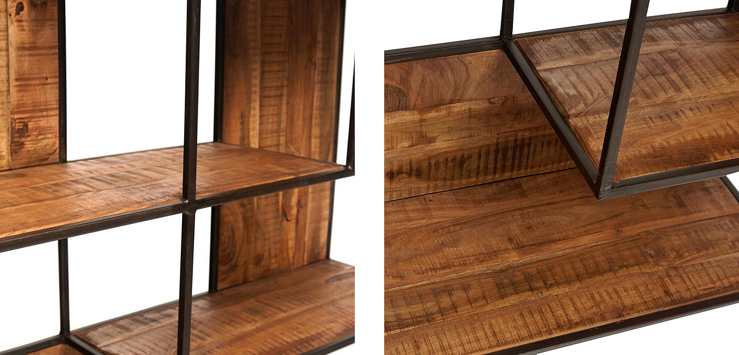 Стеллаж Loft Acacia Shelving big - Loft-Concept в Санкт-петербурге