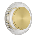 Бра круглое золото/прозрачный Plumpness LED 7 варинант исполнения - 2 | Loft Concept в Санкт-петербурге