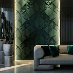 Гипсовая 3D Панель D-03 варинант исполнения - 1 | Loft Concept в Санкт-петербурге