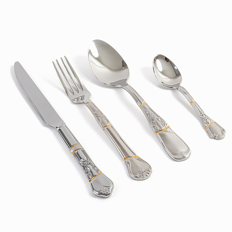 Набор столовых приборов Seletti Cutlery set Сталь в Санкт-петербурге | Loft Concept 