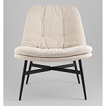 Кресло лаунж Tail молочный варинант исполнения - 4 | Loft Concept в Санкт-петербурге