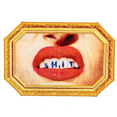 Коврик Seletti Shit (Face)
