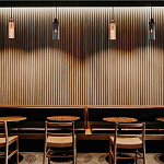 Подвесной светильник с рифленым стеклянным плафоном цилиндрической формы ARTICOLO варинант исполнения - 5 | Loft Concept в Санкт-петербурге