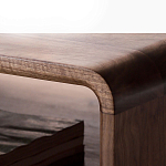 Кофейный стол из дерева с ящиком и нишей для хранения Coffee Walnut Table варинант исполнения - 6 | Loft Concept в Санкт-петербурге