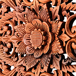 Панно из дерева квадратное Tracery Panel With Trees варинант исполнения - 2 | Loft Concept в Санкт-петербурге