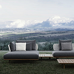 Дизайнерский модульный уличный диван SWAY Modular Sofa варинант исполнения - 8 | Loft Concept в Санкт-петербурге