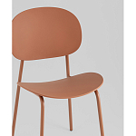 Стул Edie пластик коричневый варинант исполнения - 2 | Loft Concept в Санкт-петербурге