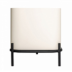 ТВ-тумба белая с чёрной столешницей с 2-мя дверками и ящиком San Marco варинант исполнения - 4 | Loft Concept в Санкт-петербурге