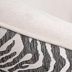 Кресло без подлокотников бежевое с принтом Macrocosm варинант исполнения - 3 | Loft Concept в Санкт-петербурге