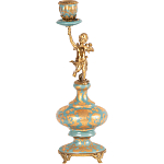 Фарфоровый подсвечник Ангел во главе Voki варинант исполнения - 1 | Loft Concept в Санкт-петербурге