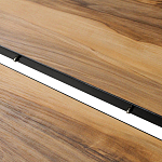 Стол обеденный раздвижной с прямоугольной столешницей на четырех черных ножках Blair варинант исполнения - 8 | Loft Concept в Санкт-петербурге