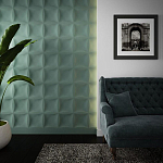 Гипсовая 3D Панель M-23 варинант исполнения - 1 | Loft Concept в Санкт-петербурге