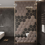 Гипсовая 3D панель с принтографией PM-30 варинант исполнения - 3 | Loft Concept в Санкт-петербурге