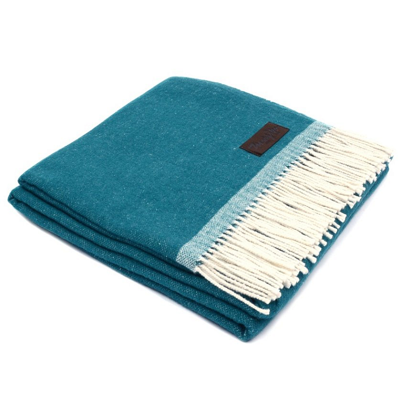 Плед SARA 5000 Marzotto Синий в Санкт-петербурге | Loft Concept 