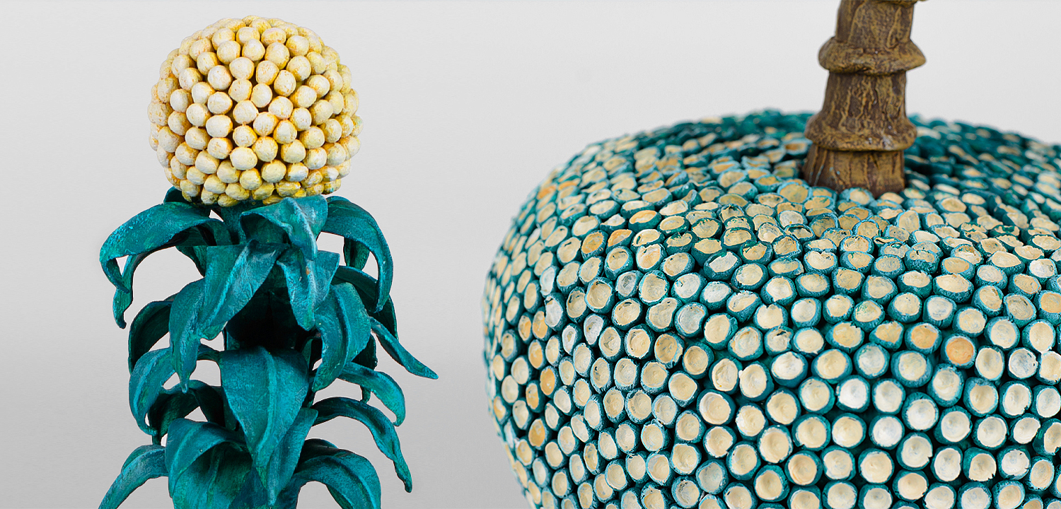 Статуэтка тропический фрукт Tropical Fruit turquoise Статуэтка тропический фрукт Tropical Fruit turquoise - Loft-Concept в Санкт-петербурге